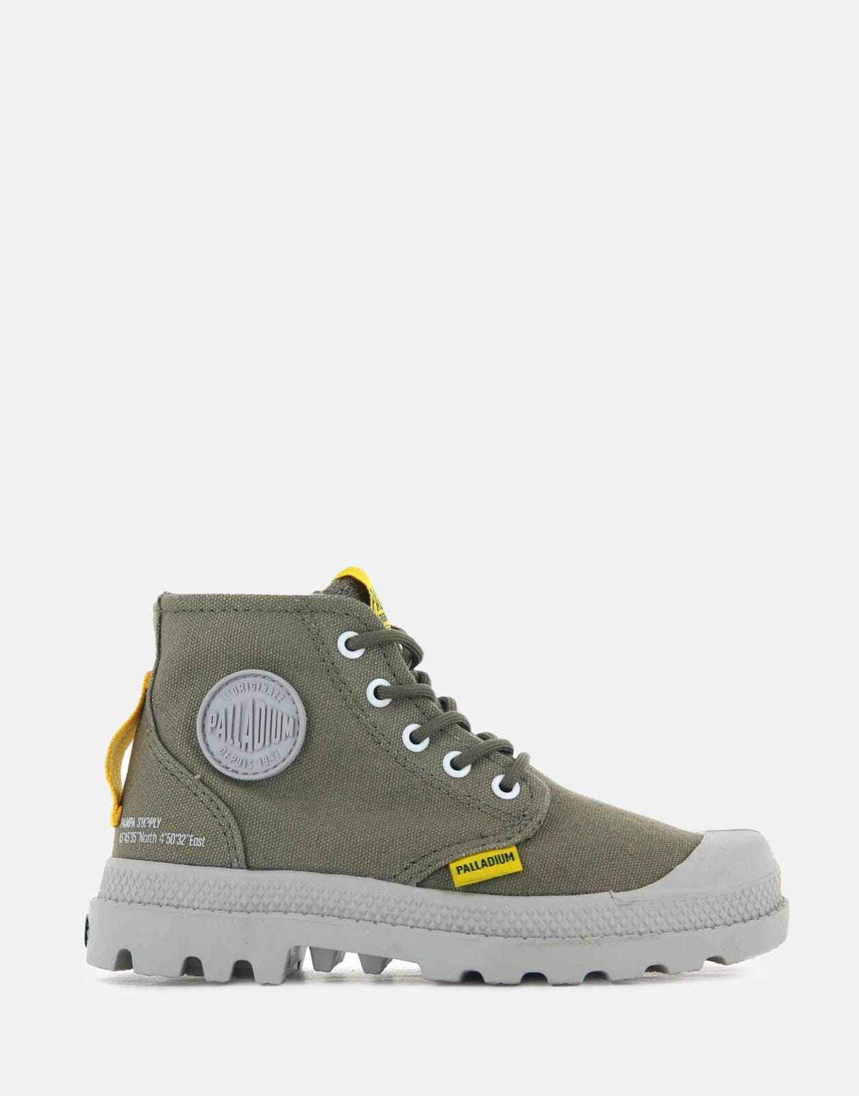 Palladium green outlet boots