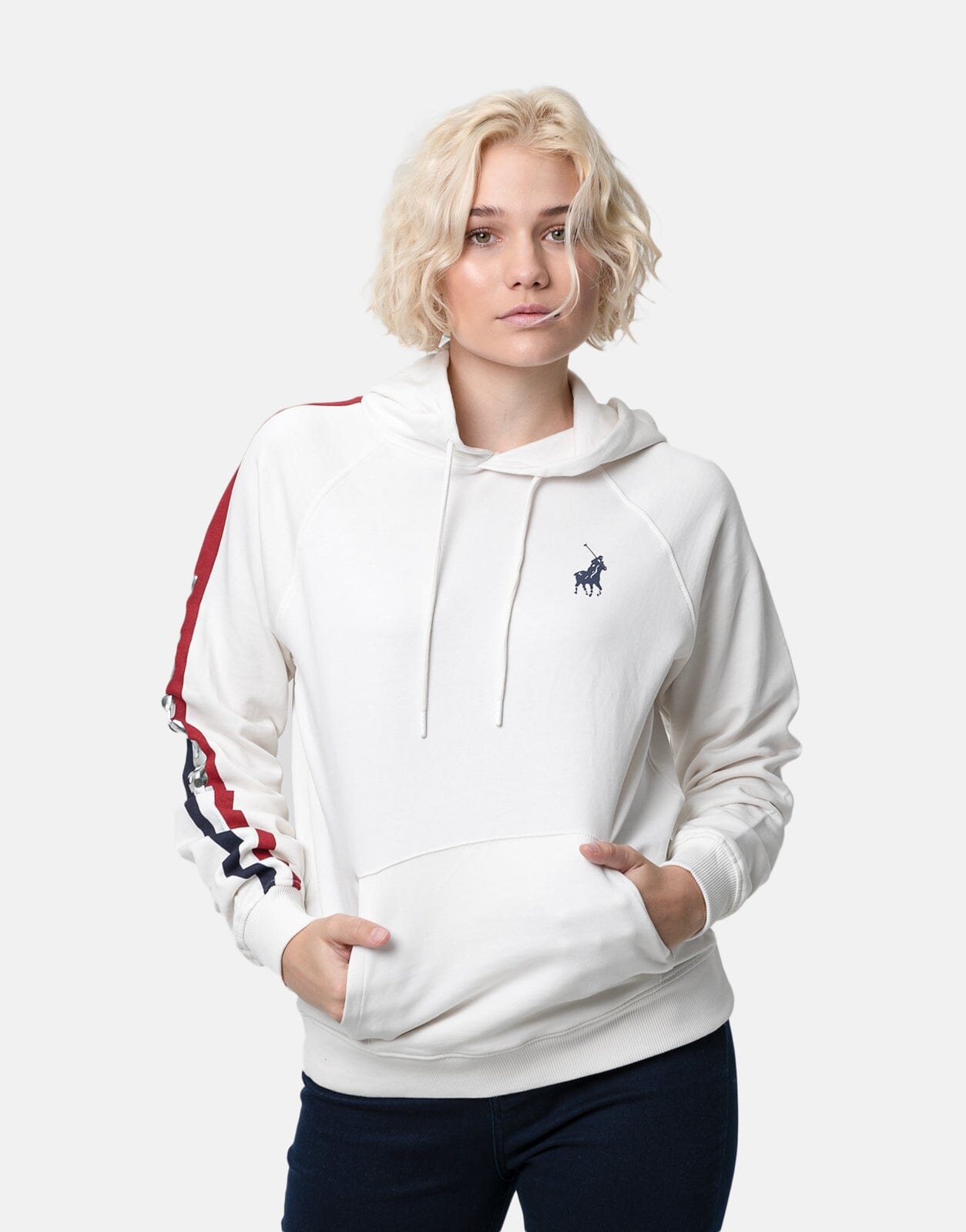 Polo sport best sale white hoodie