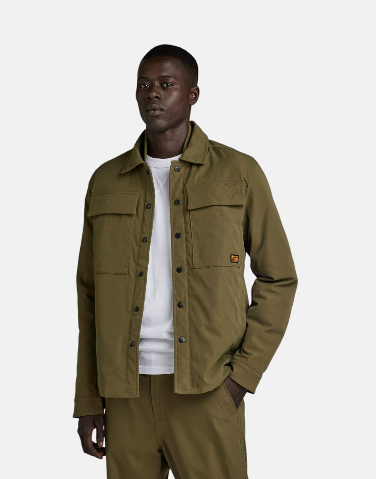 G store raw coat