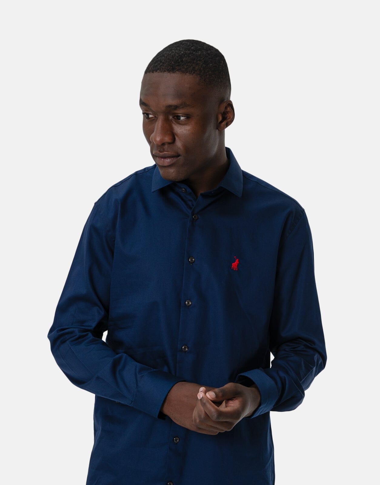 Polo Custom Fit Greig Navy Shirt Subwear