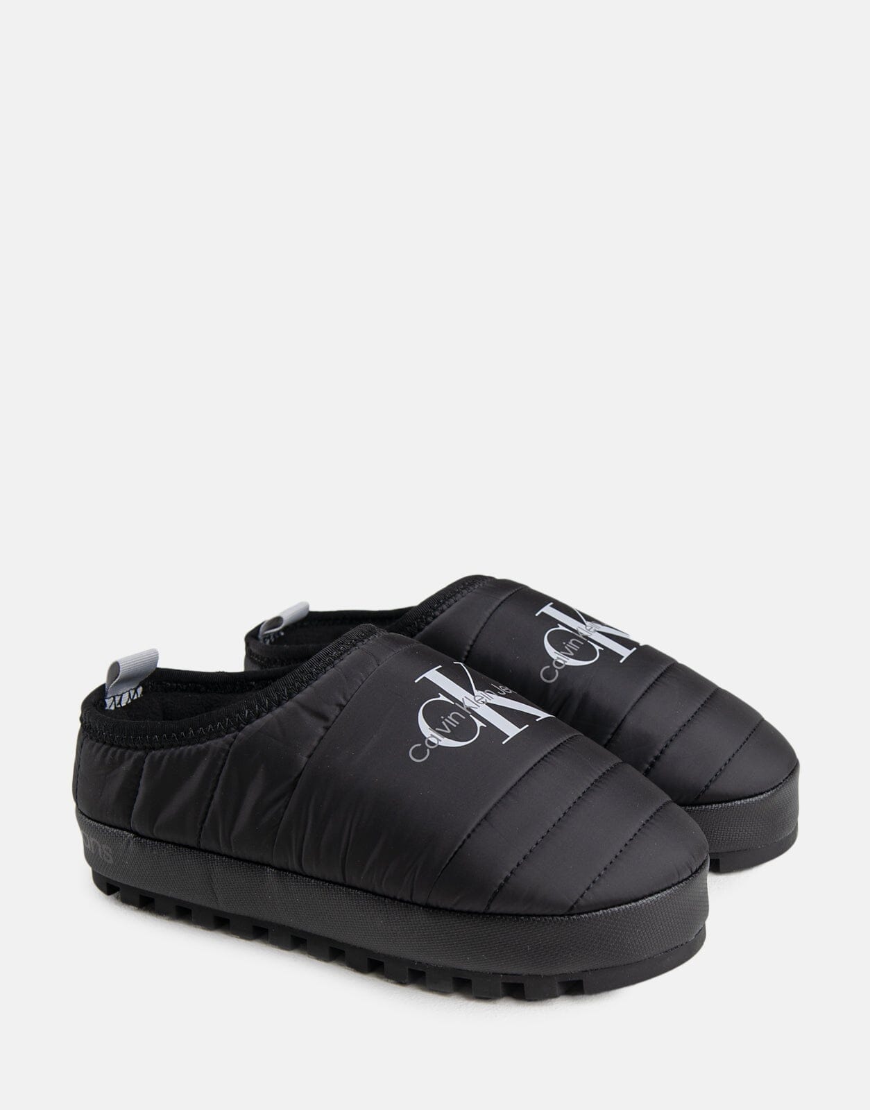 Calvin Klein Home Slipper Black White