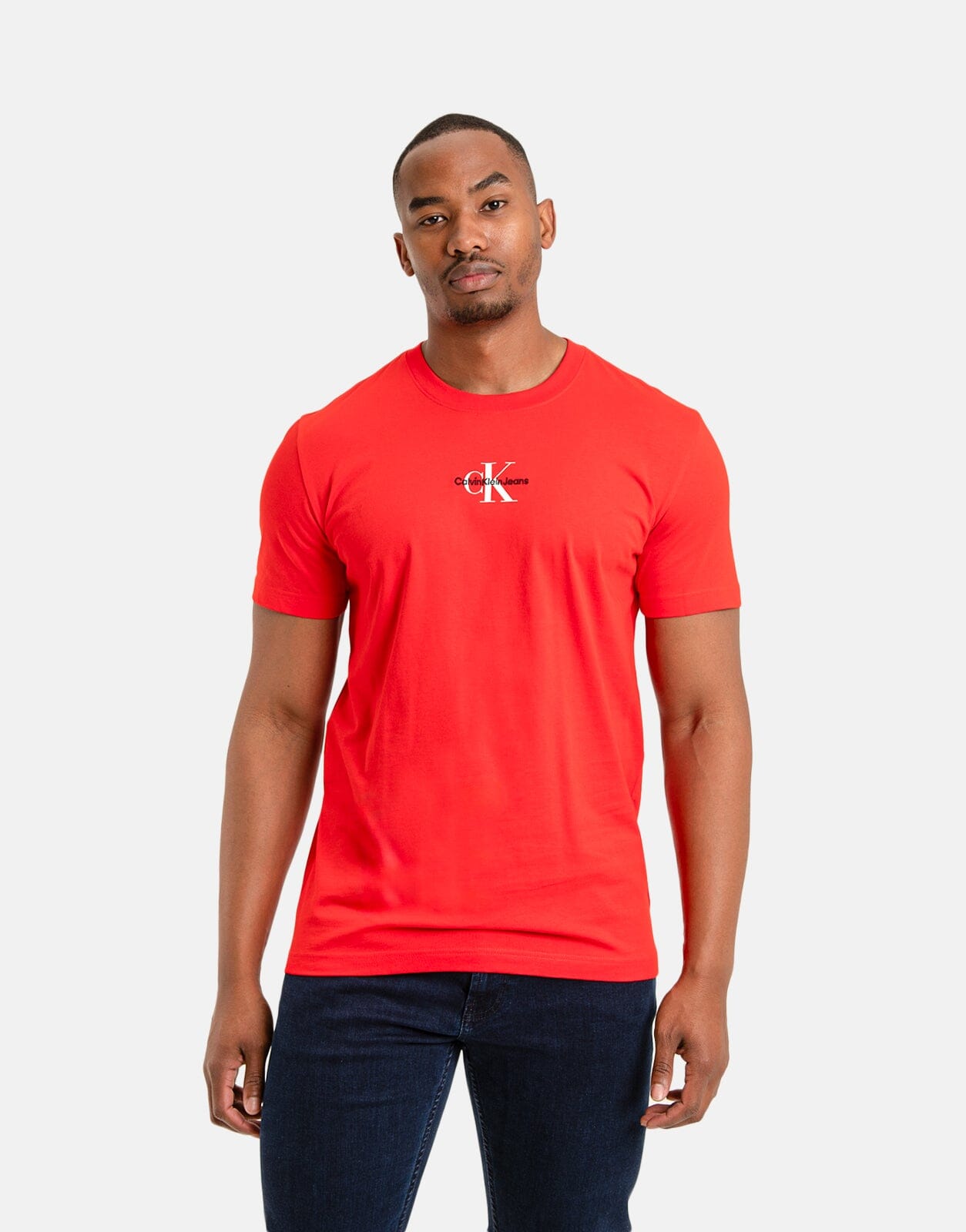 Calvin Klein Monologo Regular Red T Shirt