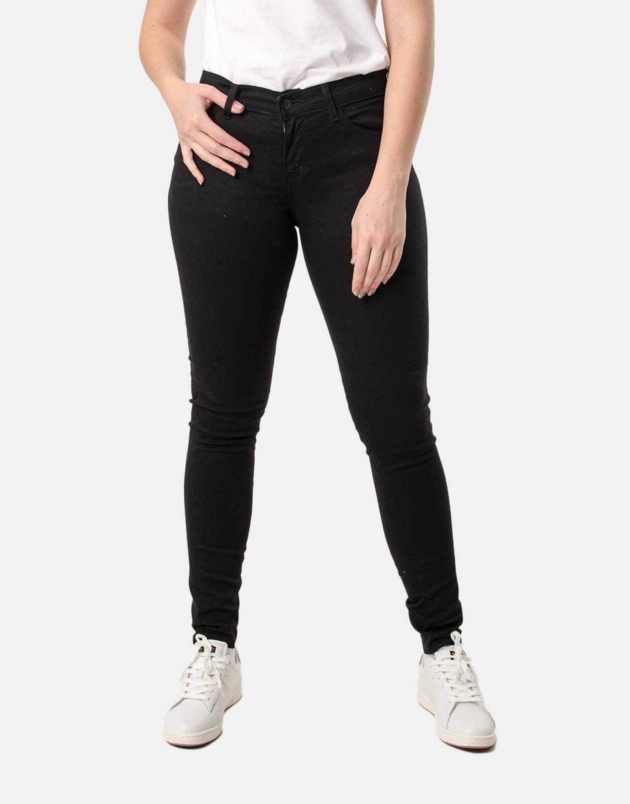 Levi 710 best sale super skinny black