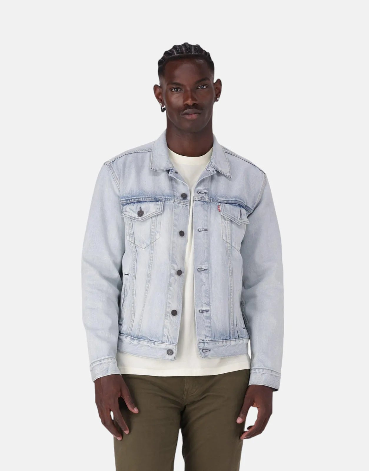 Levi's trucker jacket light blue best sale