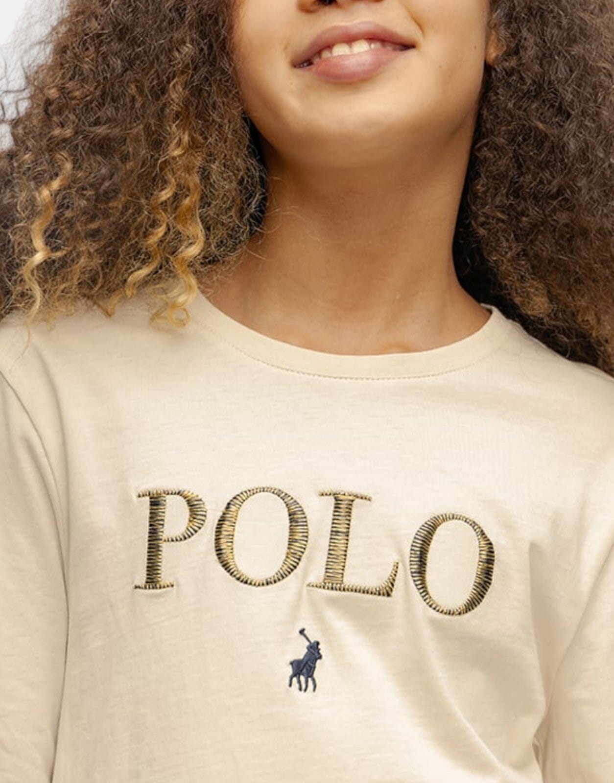 Polo Olivia LS Stone T-Shirt - Subwear