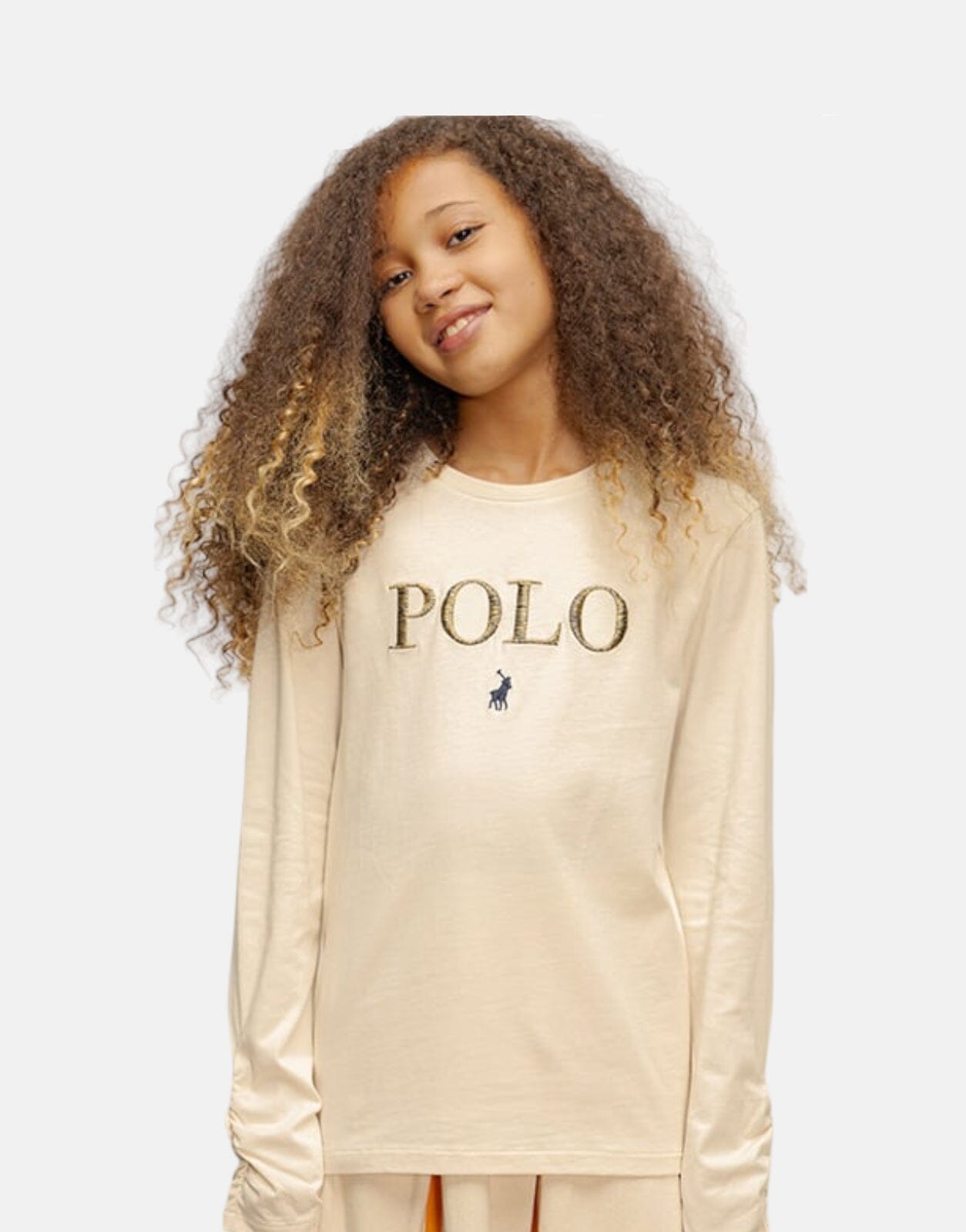 Polo Olivia LS Stone T-Shirt - Subwear