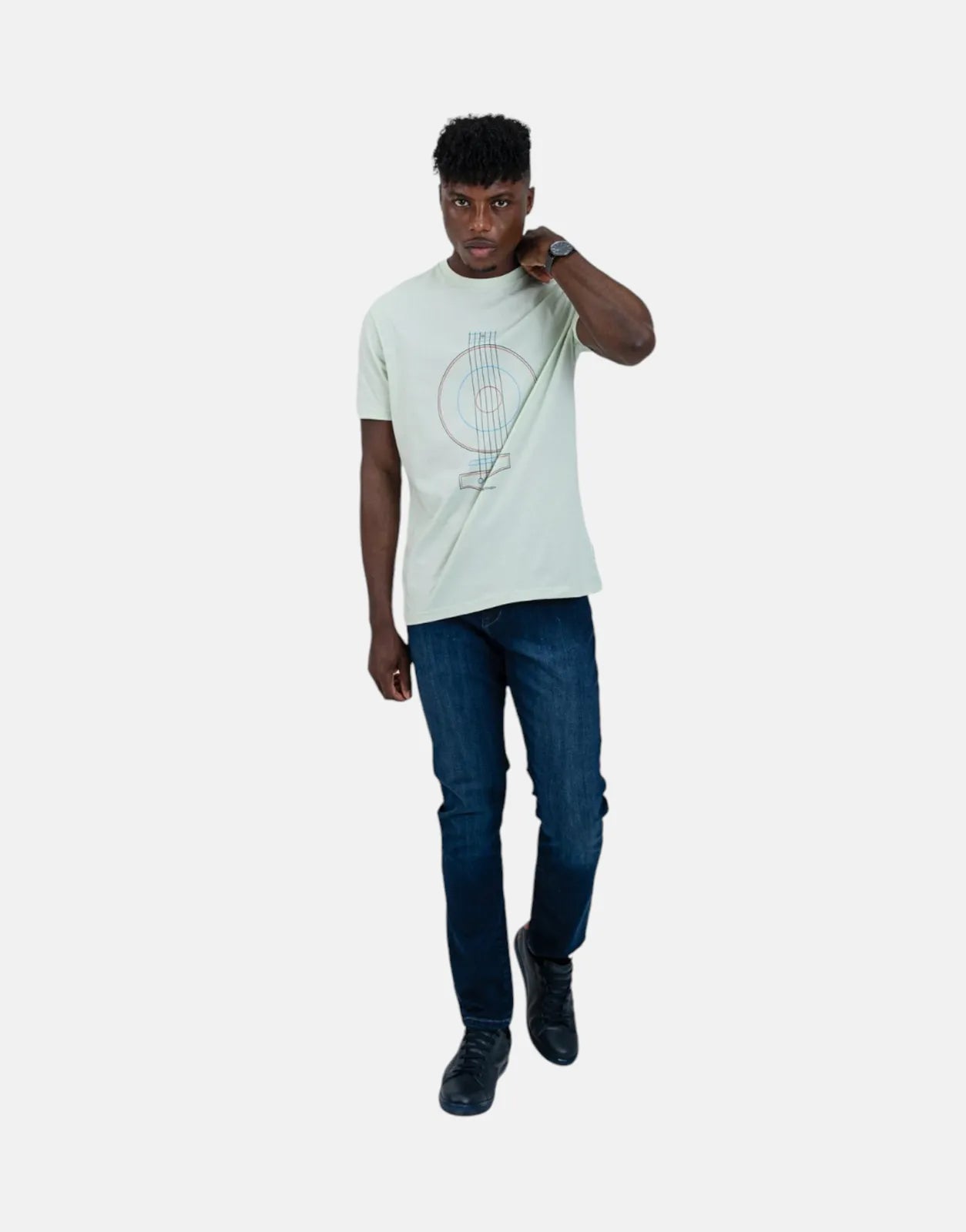 Ben Sherman Linear Guitar T-Shirt - Subwear