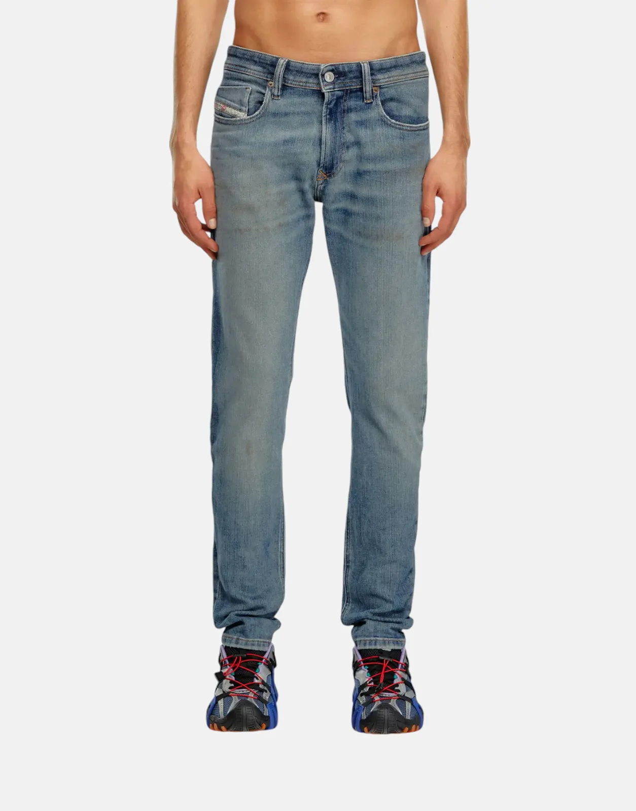 Diesel 1979 Sleenker Dirty Wash Jeans - Subwear