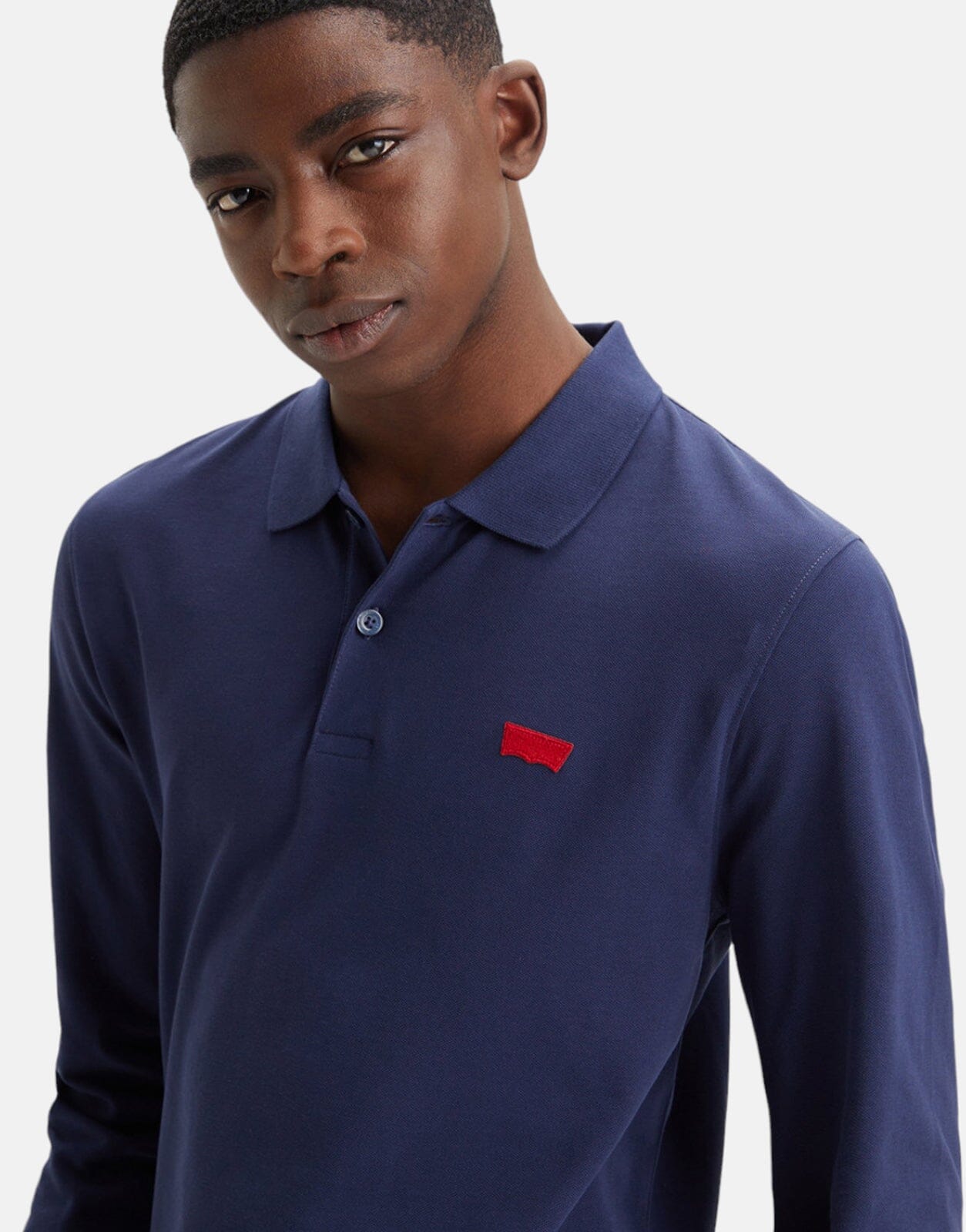 Levi's Slim Housemark Naval Academy Polo Shirt - Subwear