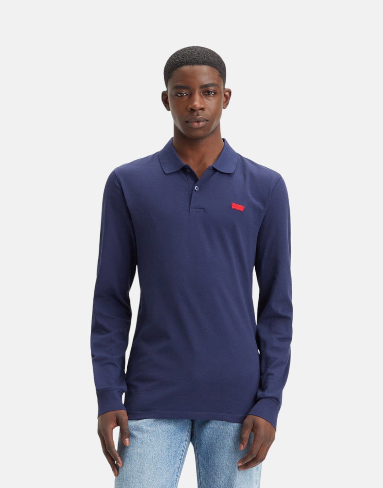 Levi's Slim Housemark Naval Academy Polo Shirt - Subwear