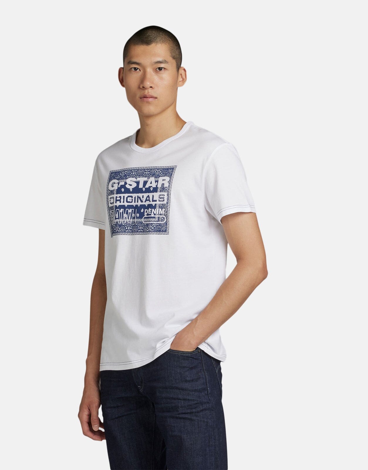 T-Shirt | Subwear White Bandana