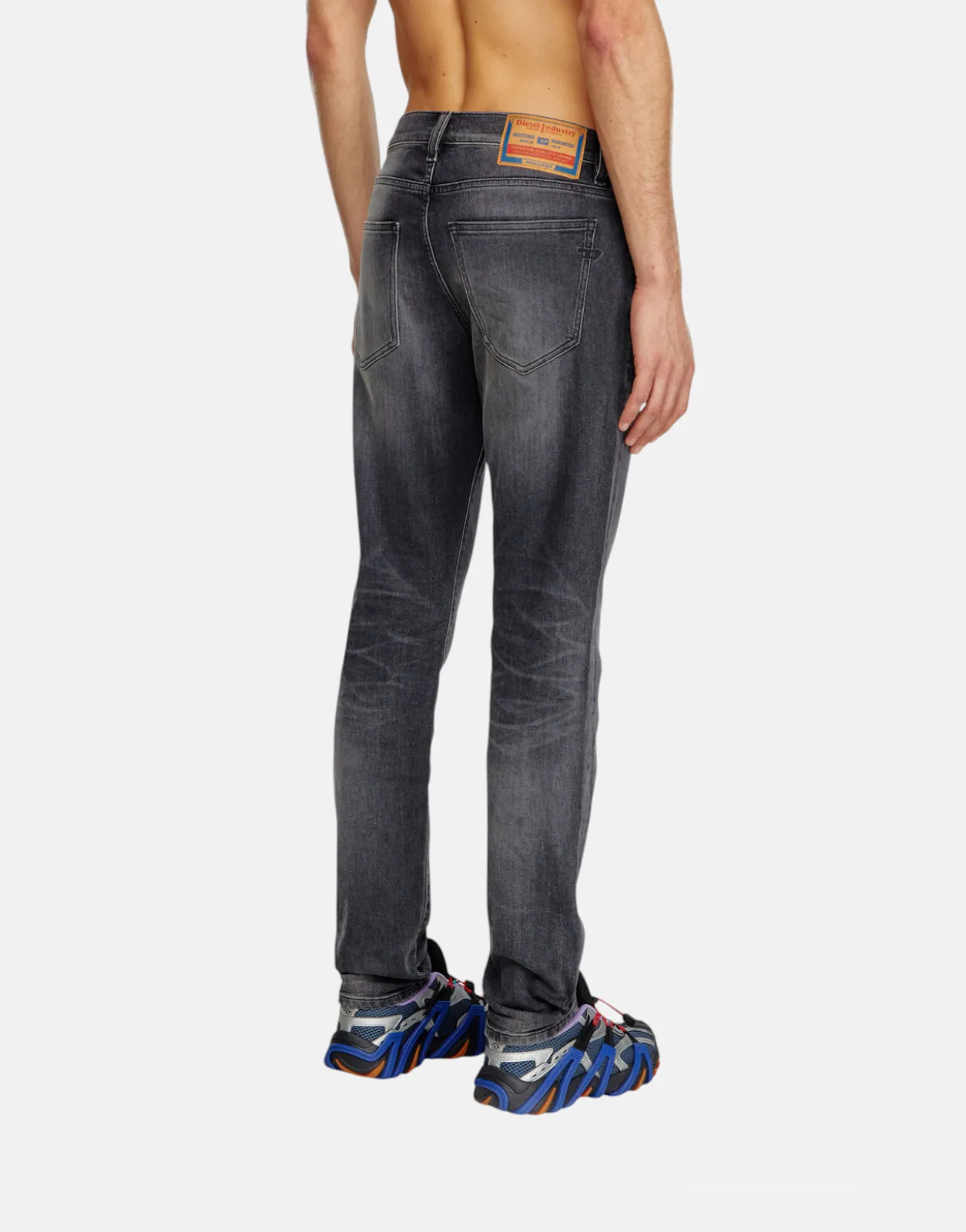 Diesel 2019 D-Strukt Black Wash Jeans - Subwear