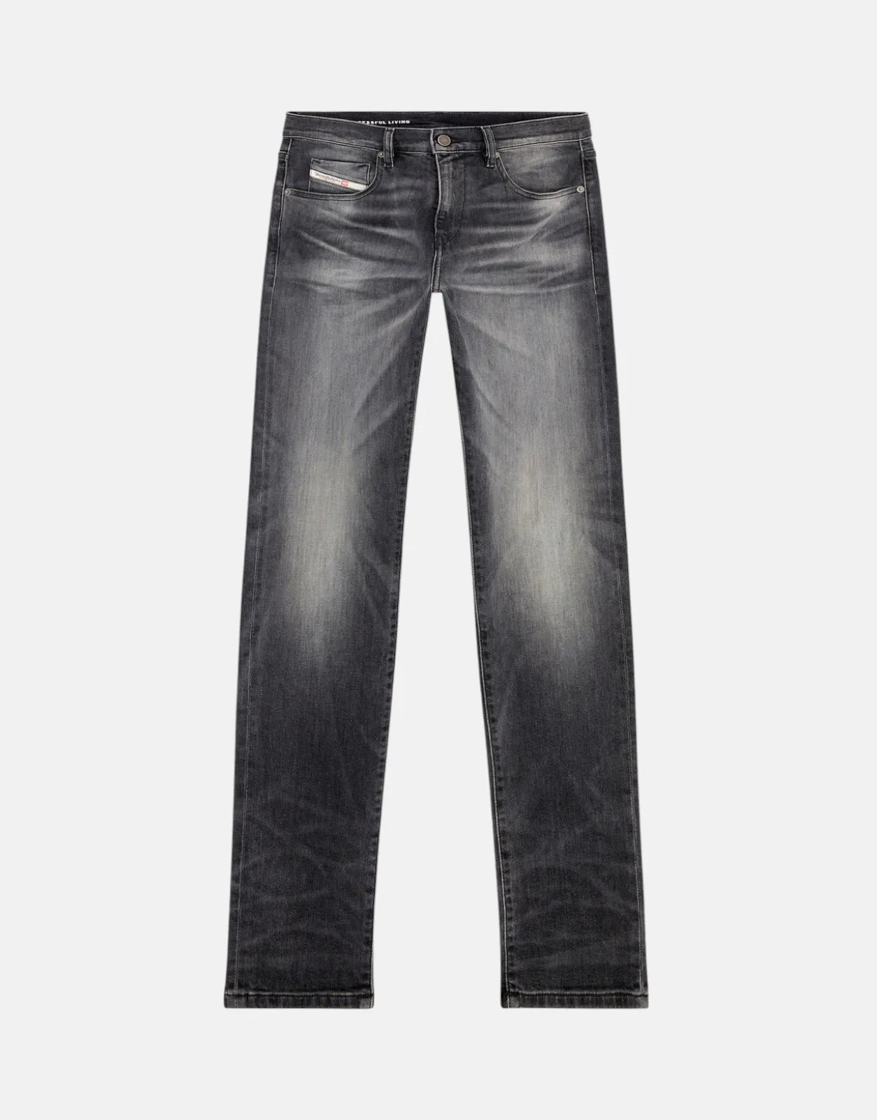 Diesel 2019 D-Strukt Black Wash Jeans - Subwear