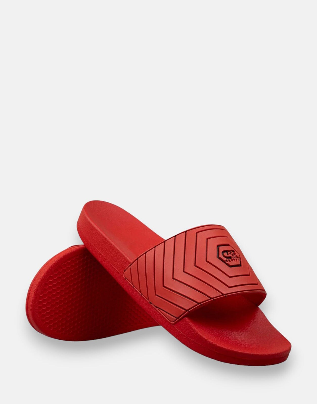 Cruyff Hex Red Slides - Subwear