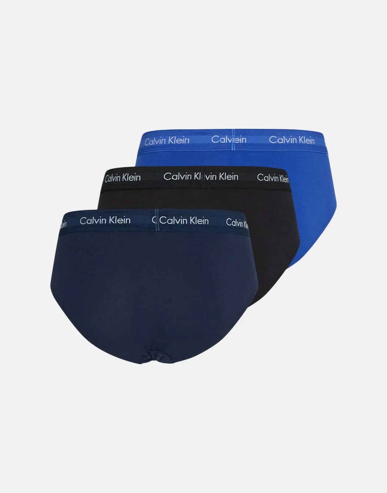 Calvin Klein Hip Brief 3 Pack Underwear Blue - Subwear