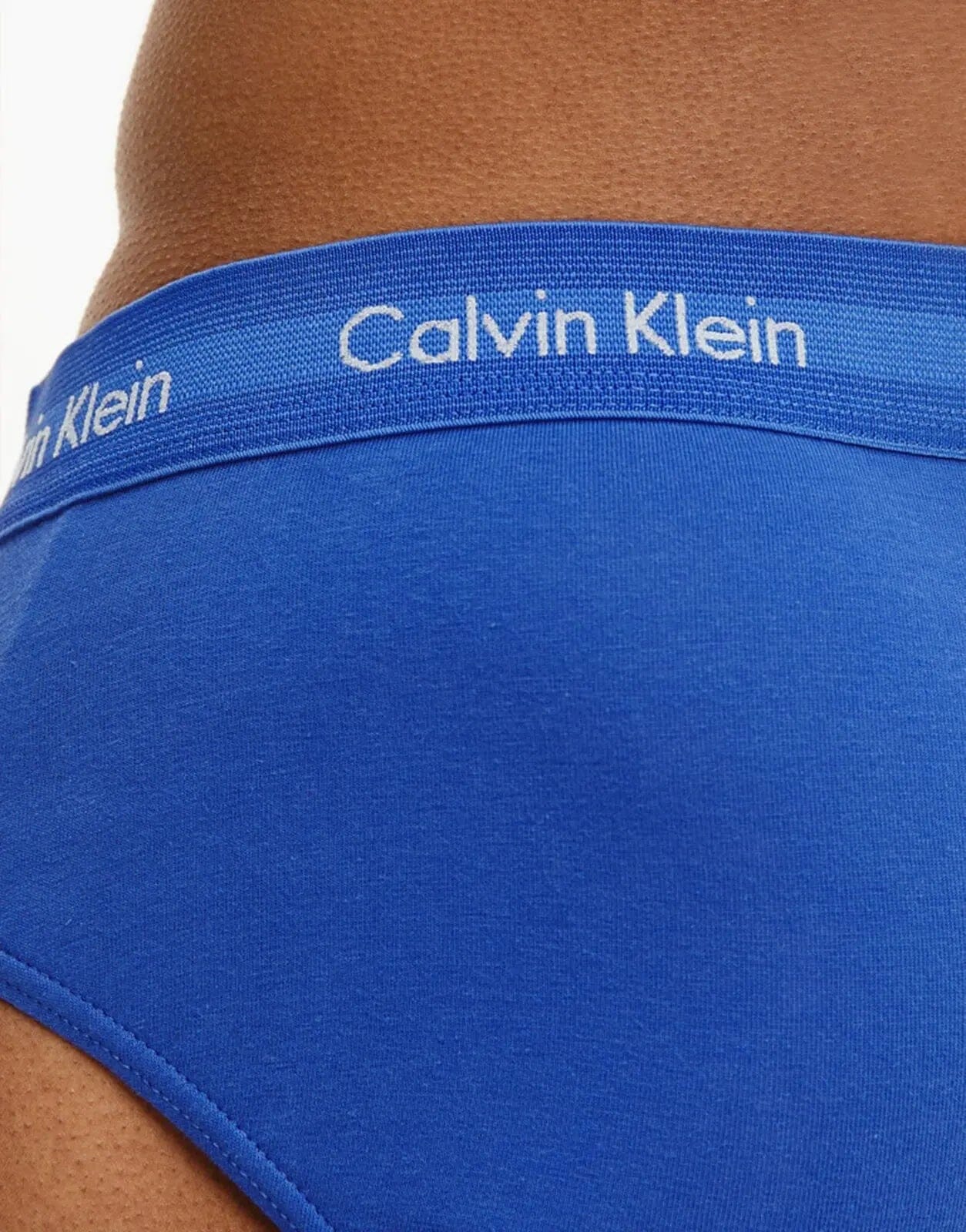 Calvin Klein Hip Brief 3 Pack Underwear Blue - Subwear