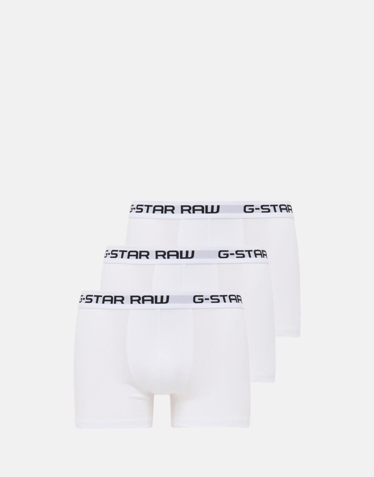 G-Star RAW Classic 3 Pack Trunk Triple White Underwear - Subwear