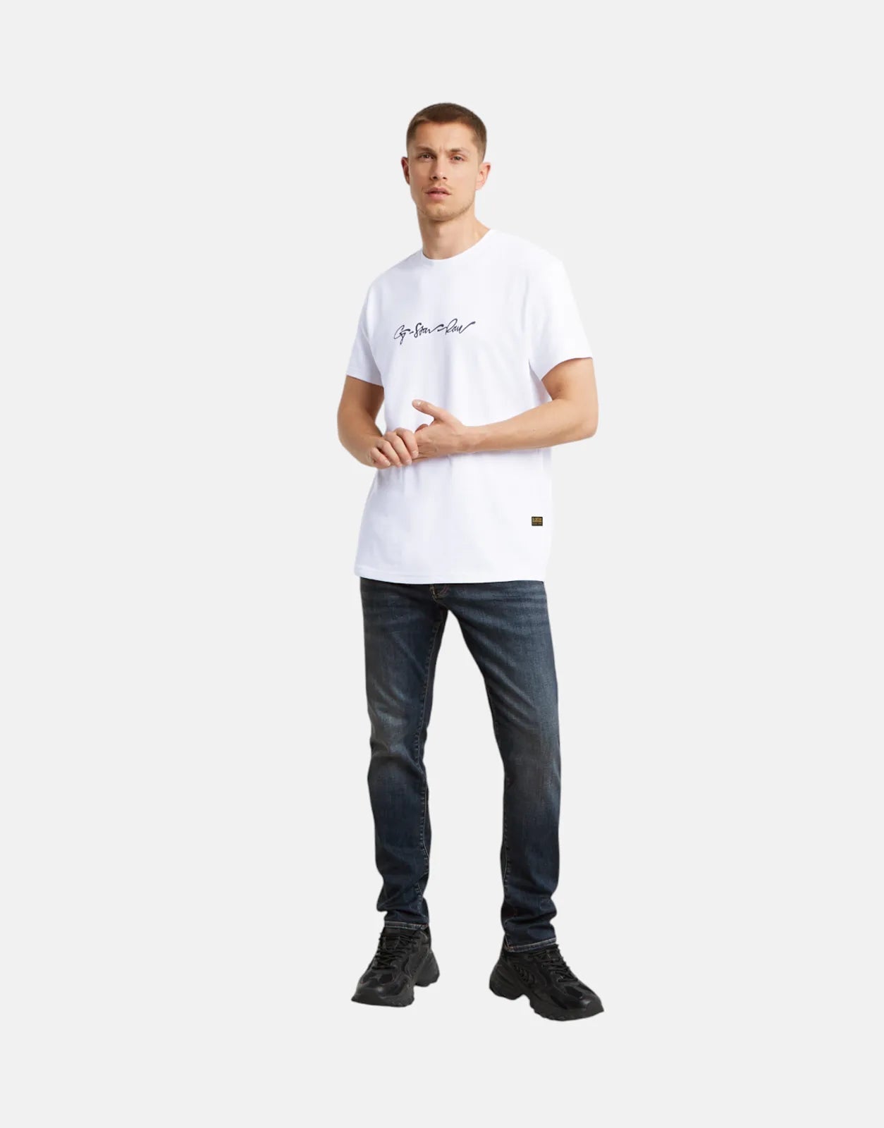 G-Star RAW G-Script White T-Shirt - Subwear