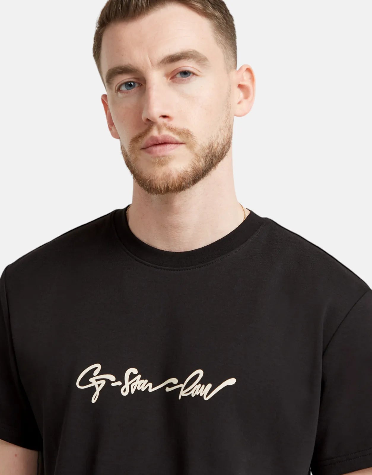 G-Star RAW G-Script Dk Black T-Shirt - Subwear