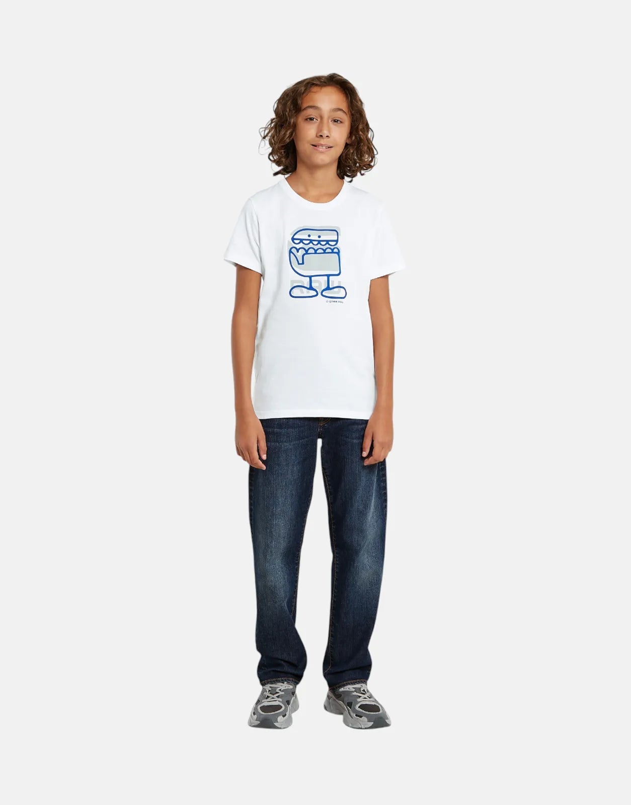 G-Star RAW Kids 3301 Straight Dk Aged Jeans - Subwear