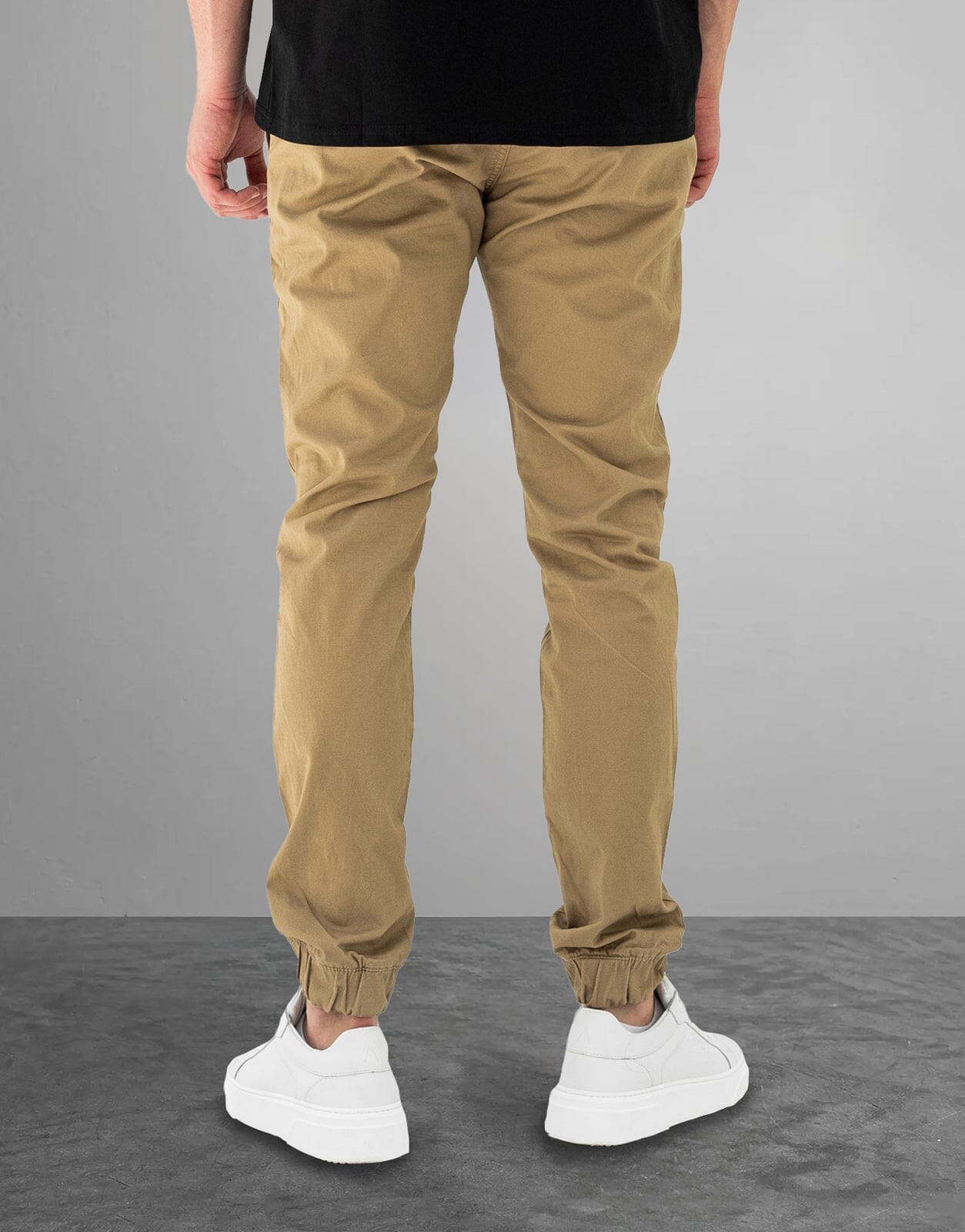 Fade Essential Cuffed Jogger Stone - Subwear