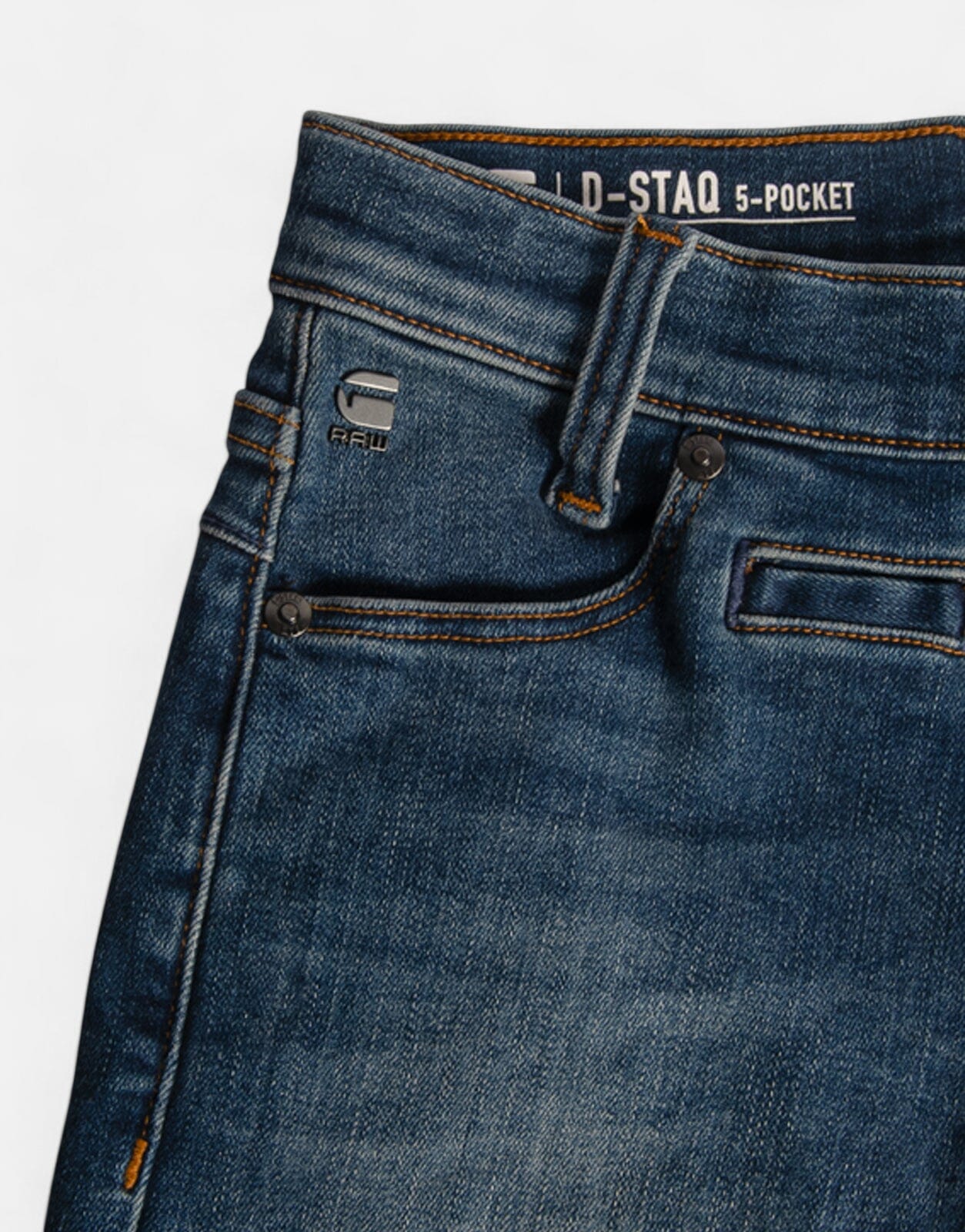 G-Star RAW Kids D-Staq Slim Jeans Faded Indigo - Subwear