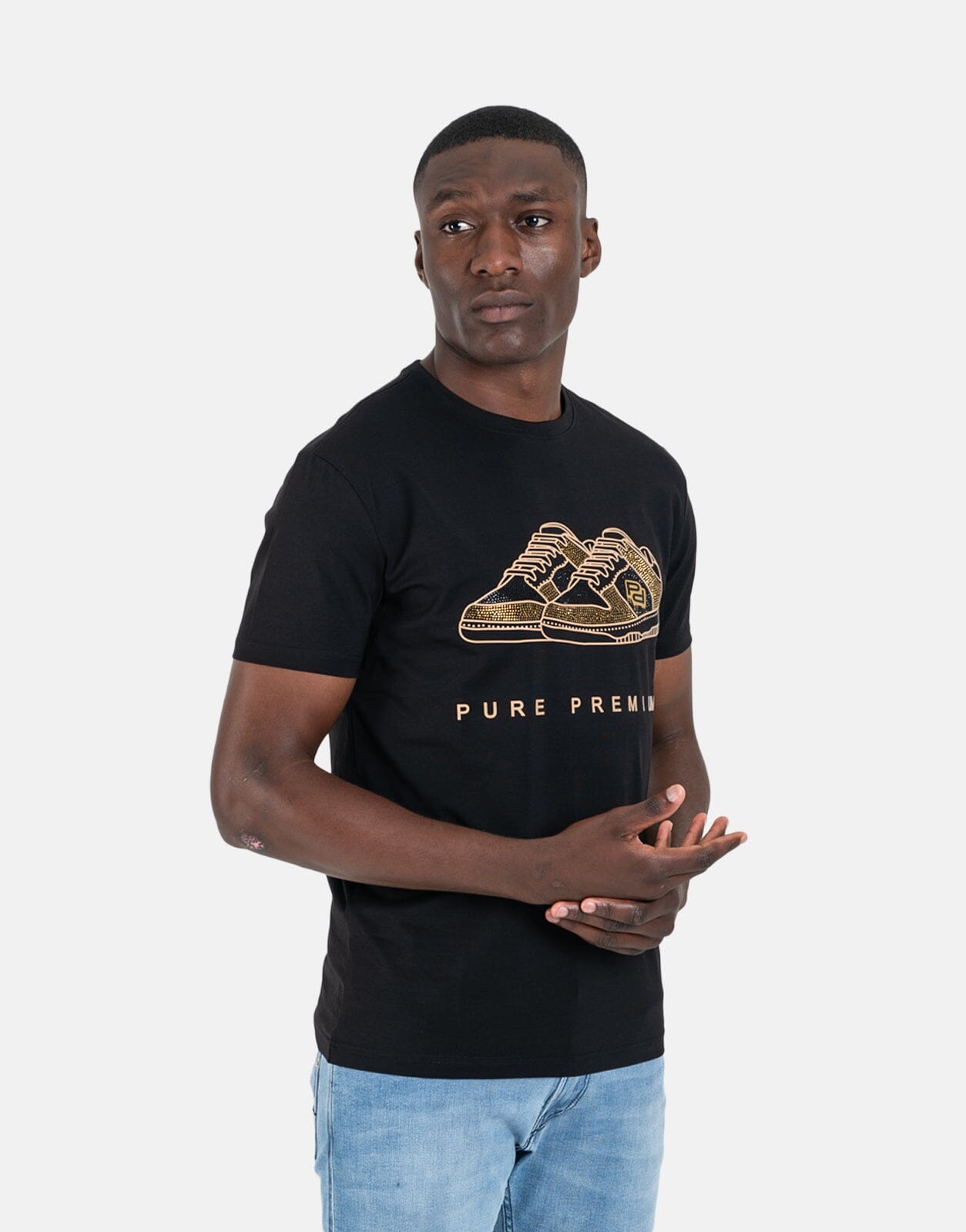 Pure Premium Scrapa Black T-Shirt - Subwear