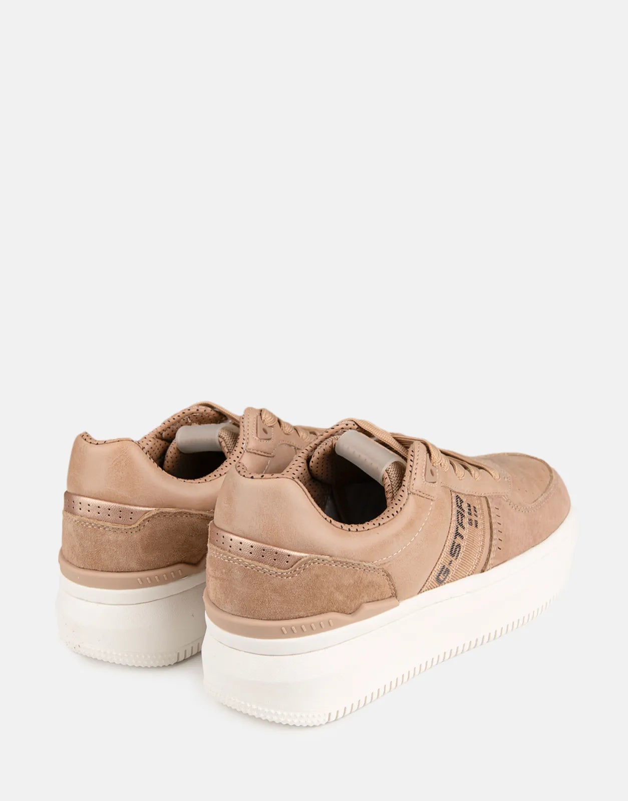 G-Star RAW Eve Basic Leather Camel Sneakers - Subwear