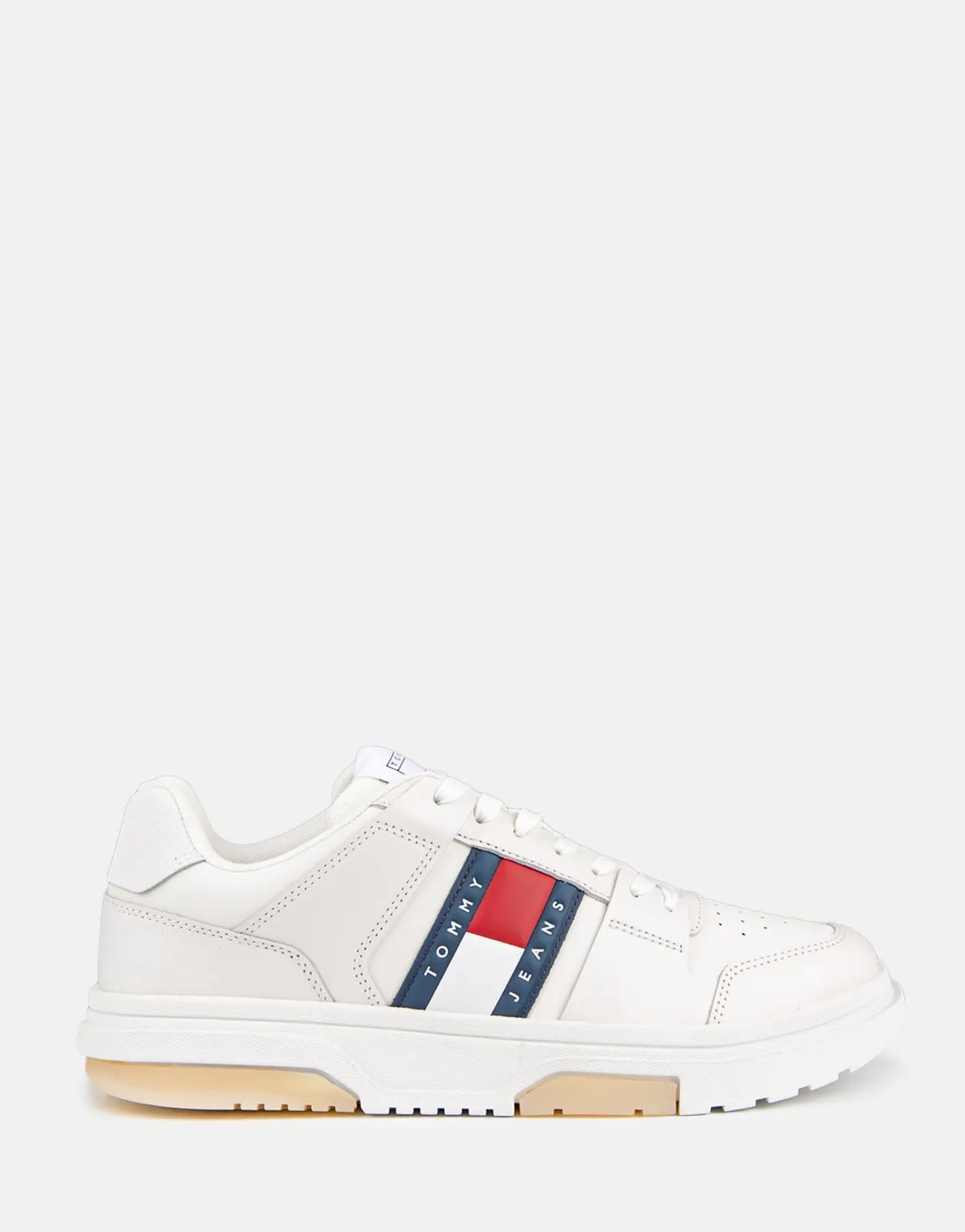 Tommy Hilfiger The Brooklyn Leather Ecru Sneakers - Subwear