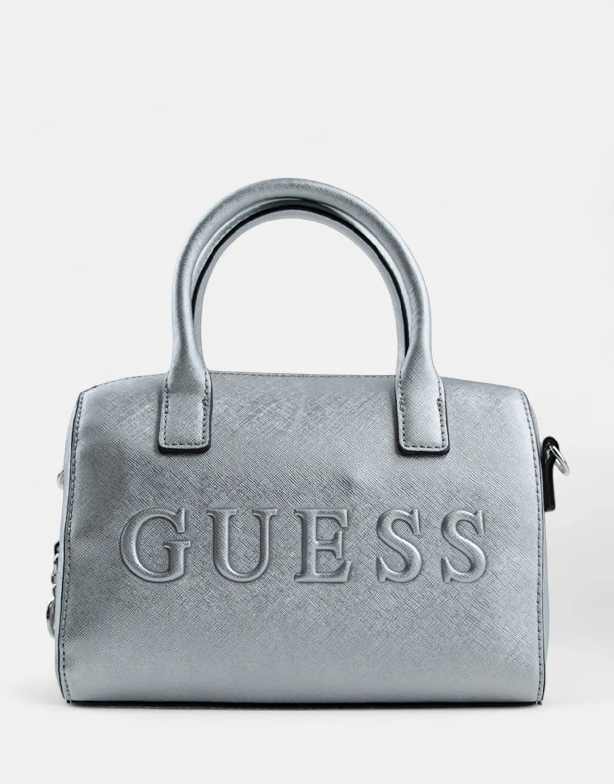 Guess Berkton Barrel Satchel SIL - Subwear