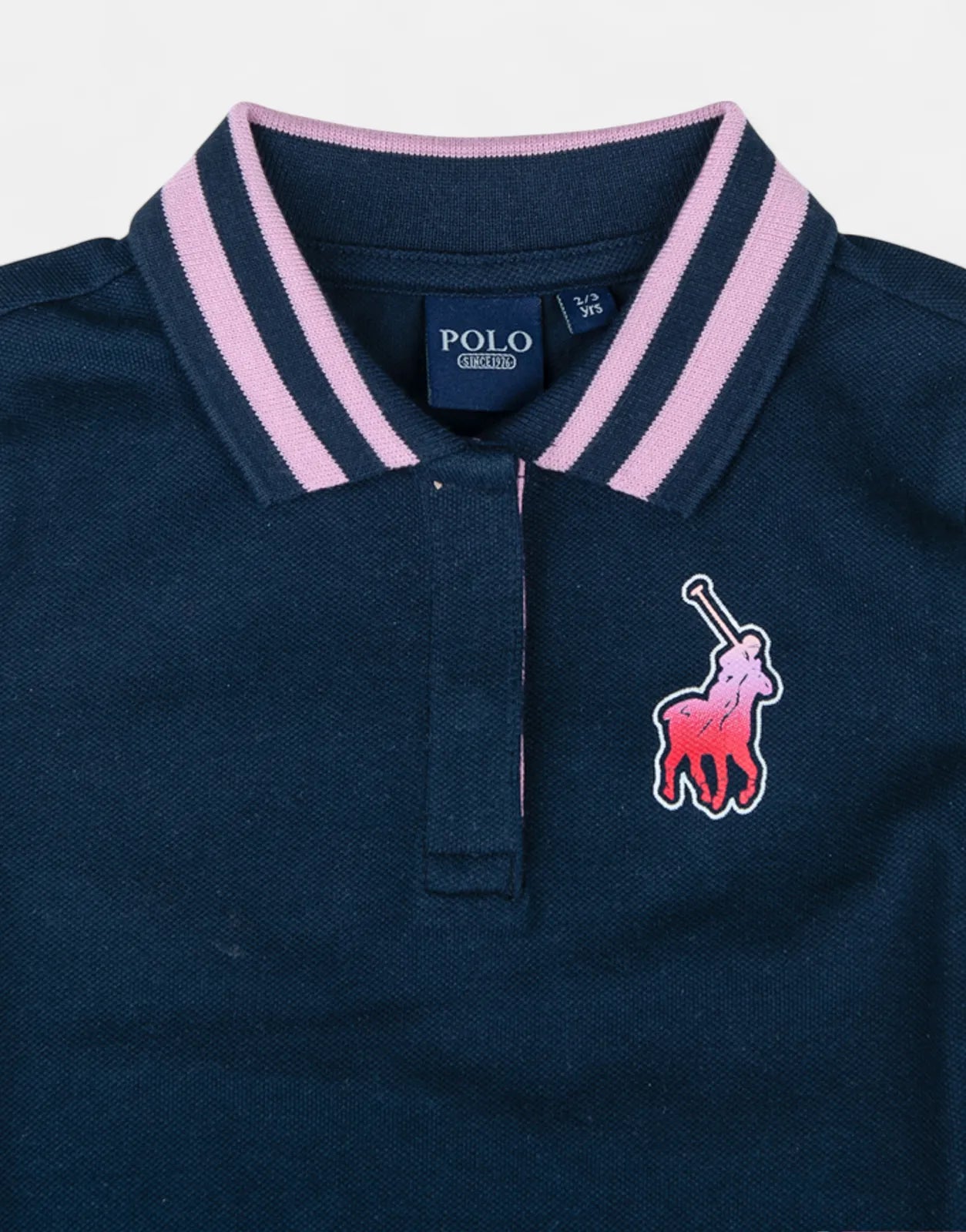 Polo Girls Georgia A Line Navy Golfer Dress - Subwear