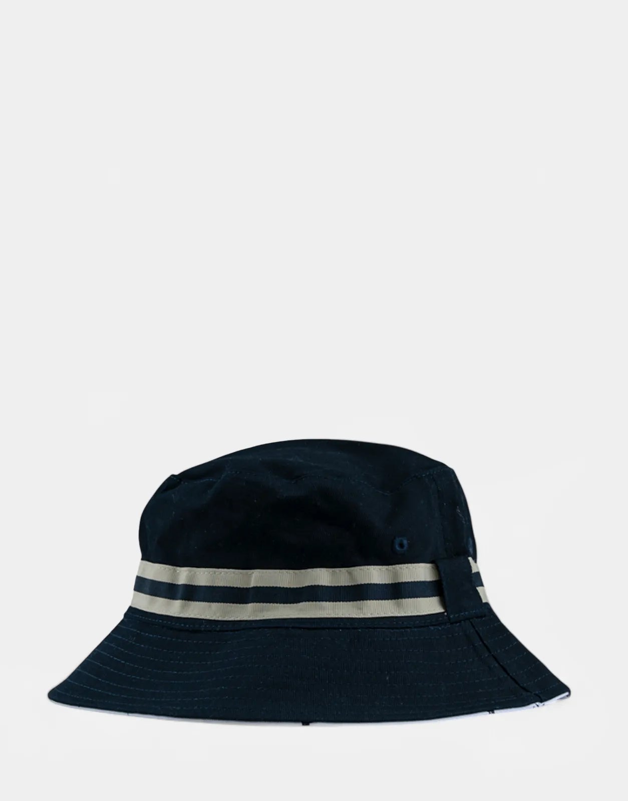 Polo Monogram Reversible Navy/White Bucket Hat - Subwear