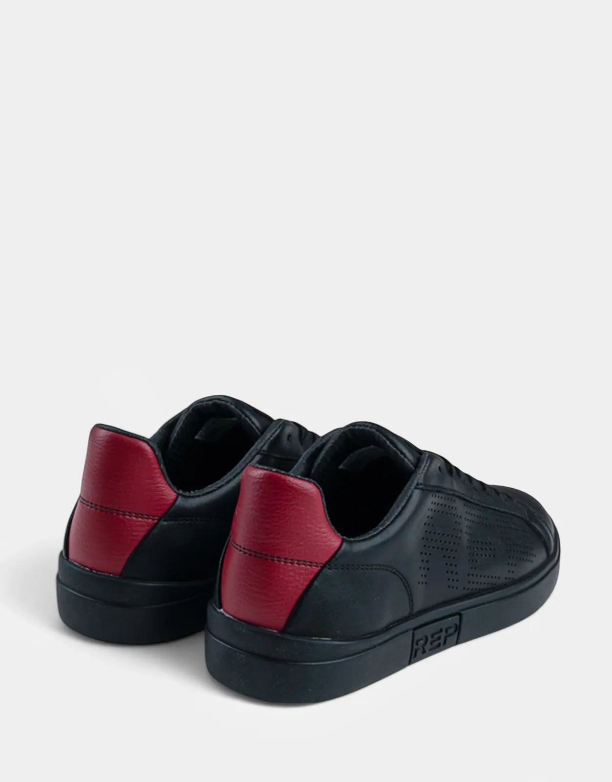 Replay Poly Studio Black/Red Sneakers - Subwear