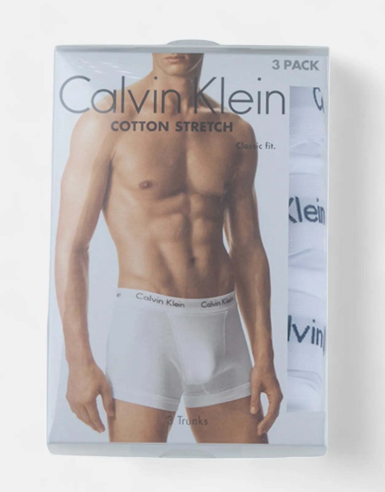 Calvin Klein 3 Pack White Trunk - Subwear