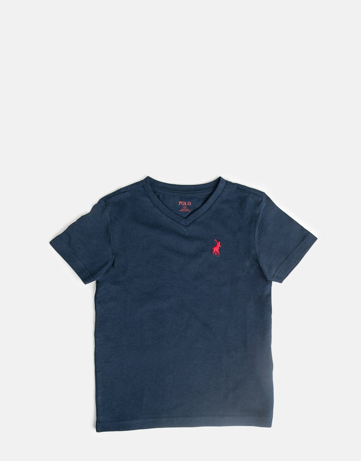 Polo James V-Neck T-Shirt Navy - Subwear