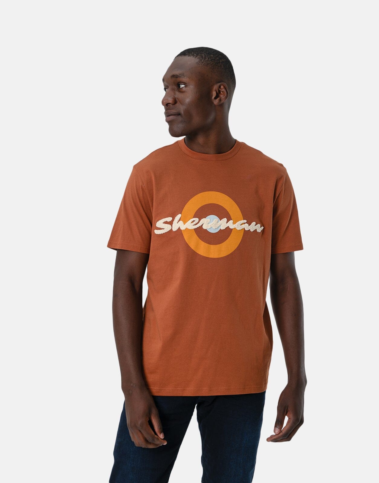 Ben Sherman Retro Chenille Target MOC T-Shirt - Subwear