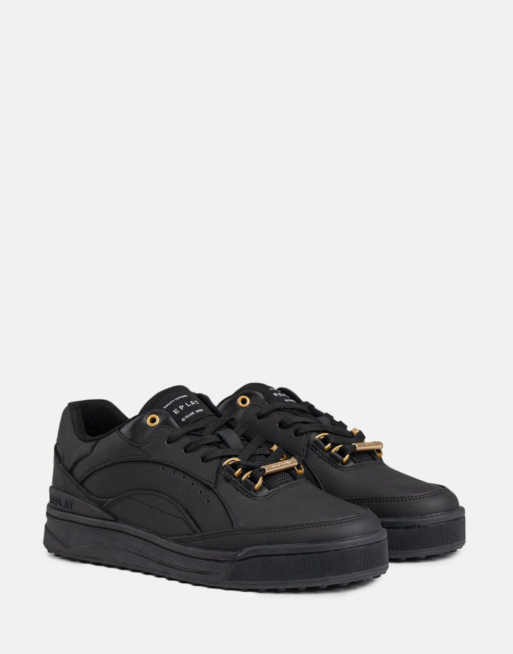 Replay Cross Hardware Sneakers Black