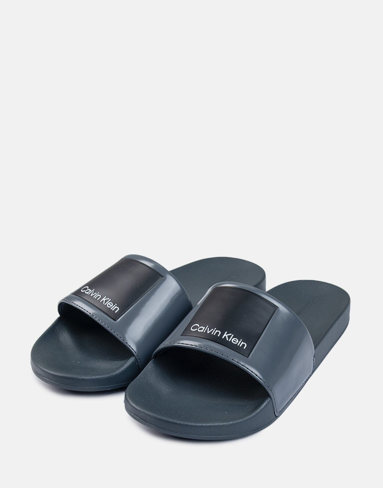 Calvin Klein Pool Slide HF Logo Grey