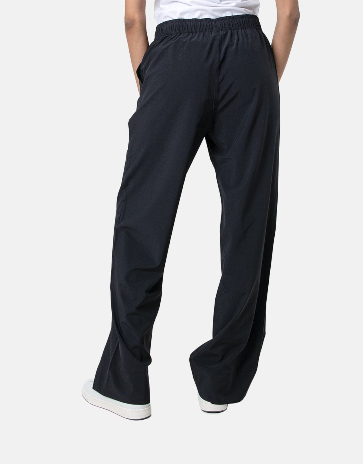 Polo Amara Wide Leg Trackpants Blk - Subwear