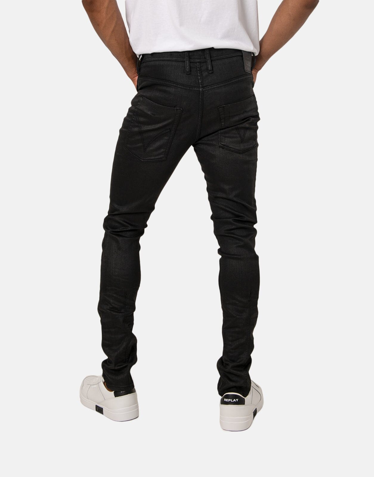 Vialli Elvinios Black Jogger Jeans