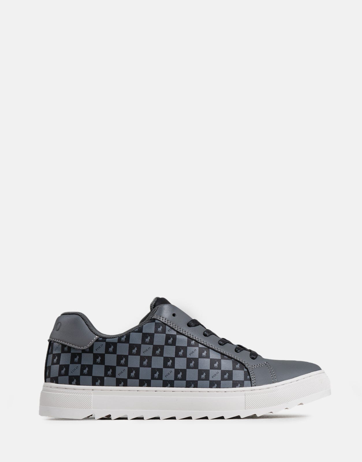 Polo Colour Block Monogram Black Sneakers - Subwear