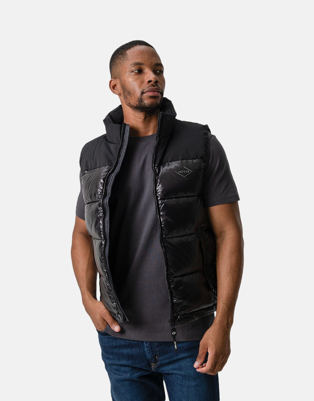 Replay Light Weight Puff Gilet - Subwear