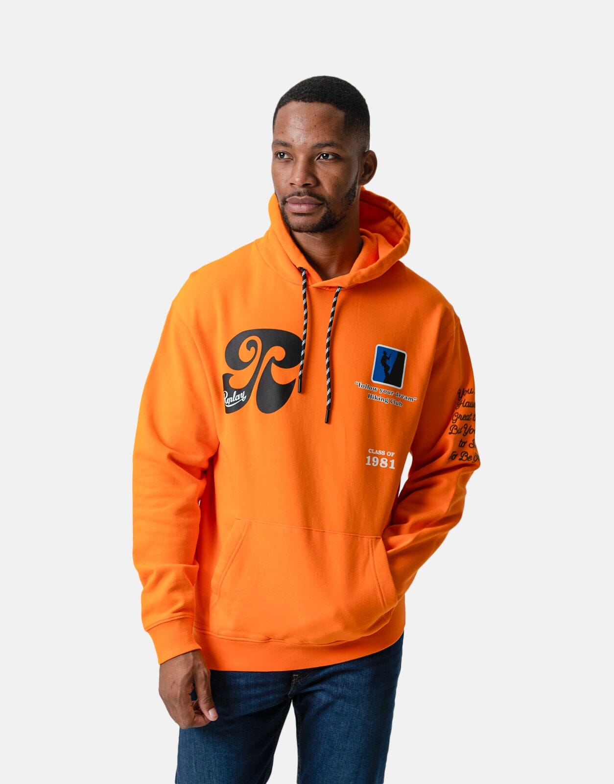 Replay Hiking Club Sweatshirt Ultra Orange - Subwear