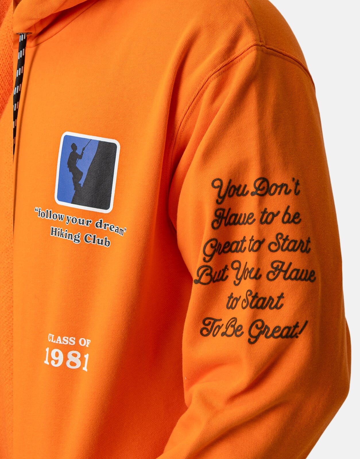 Replay Hiking Club Sweatshirt Ultra Orange - Subwear