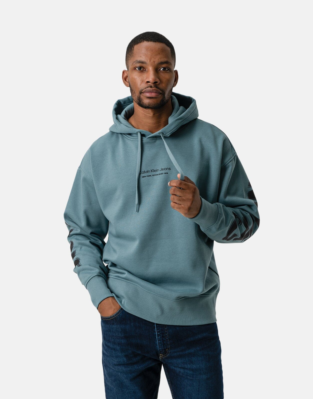 Calvin klein hoodie yellow online