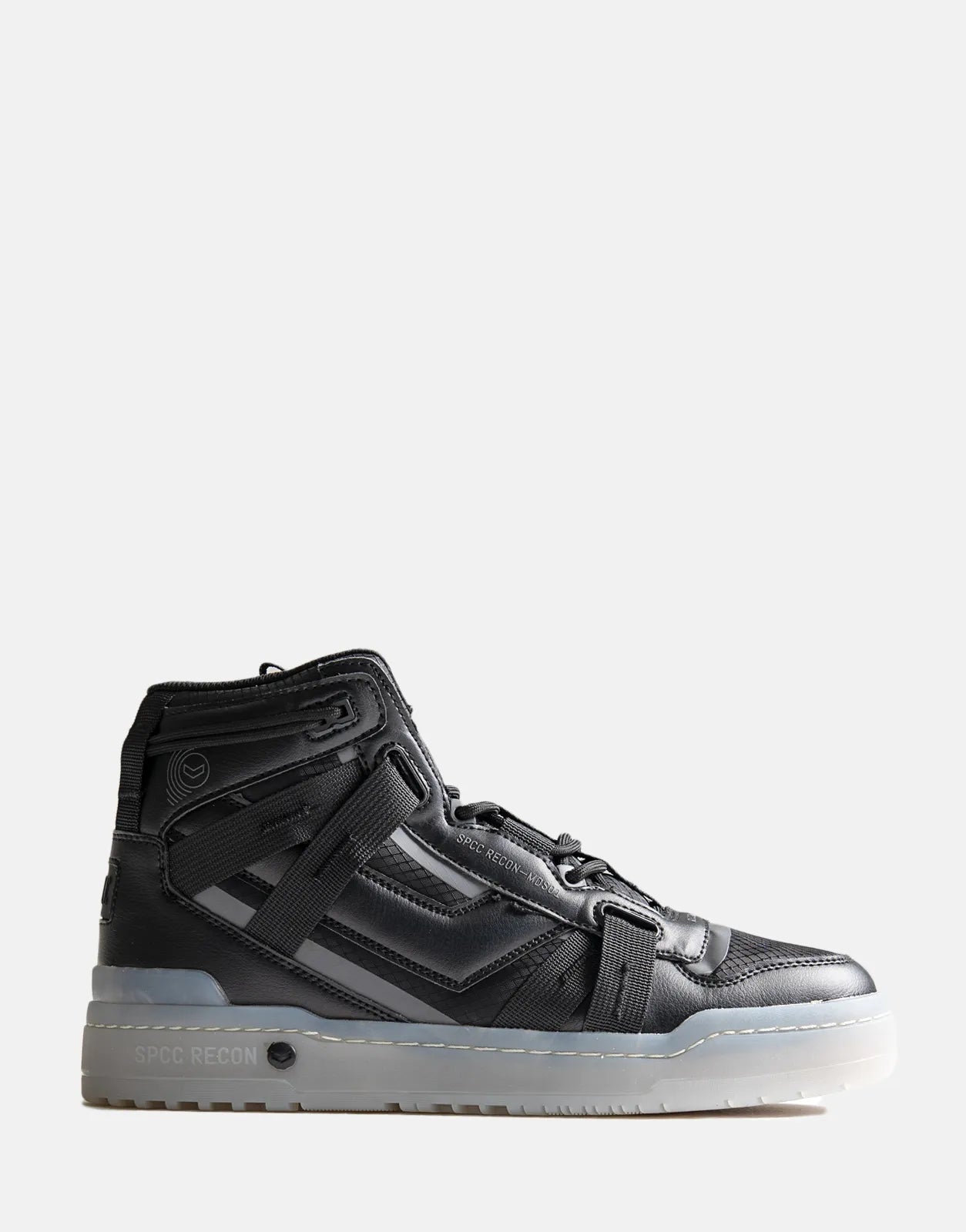 SPCC Recon Saibot High Black Sneakers