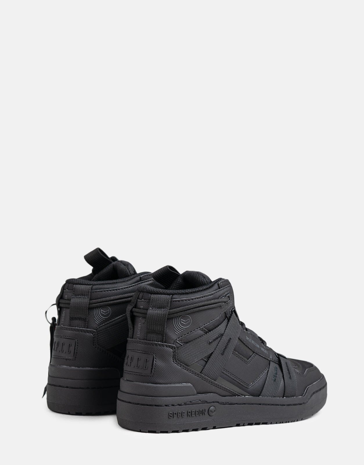 SPCC Recon Hi Black Sneakers