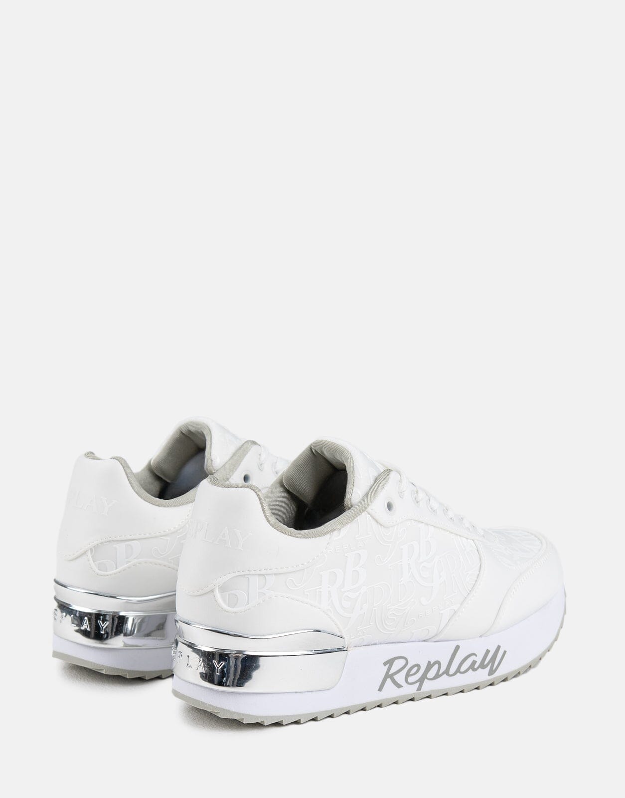 Replay Penny RBJ White Sneakers - Subwear