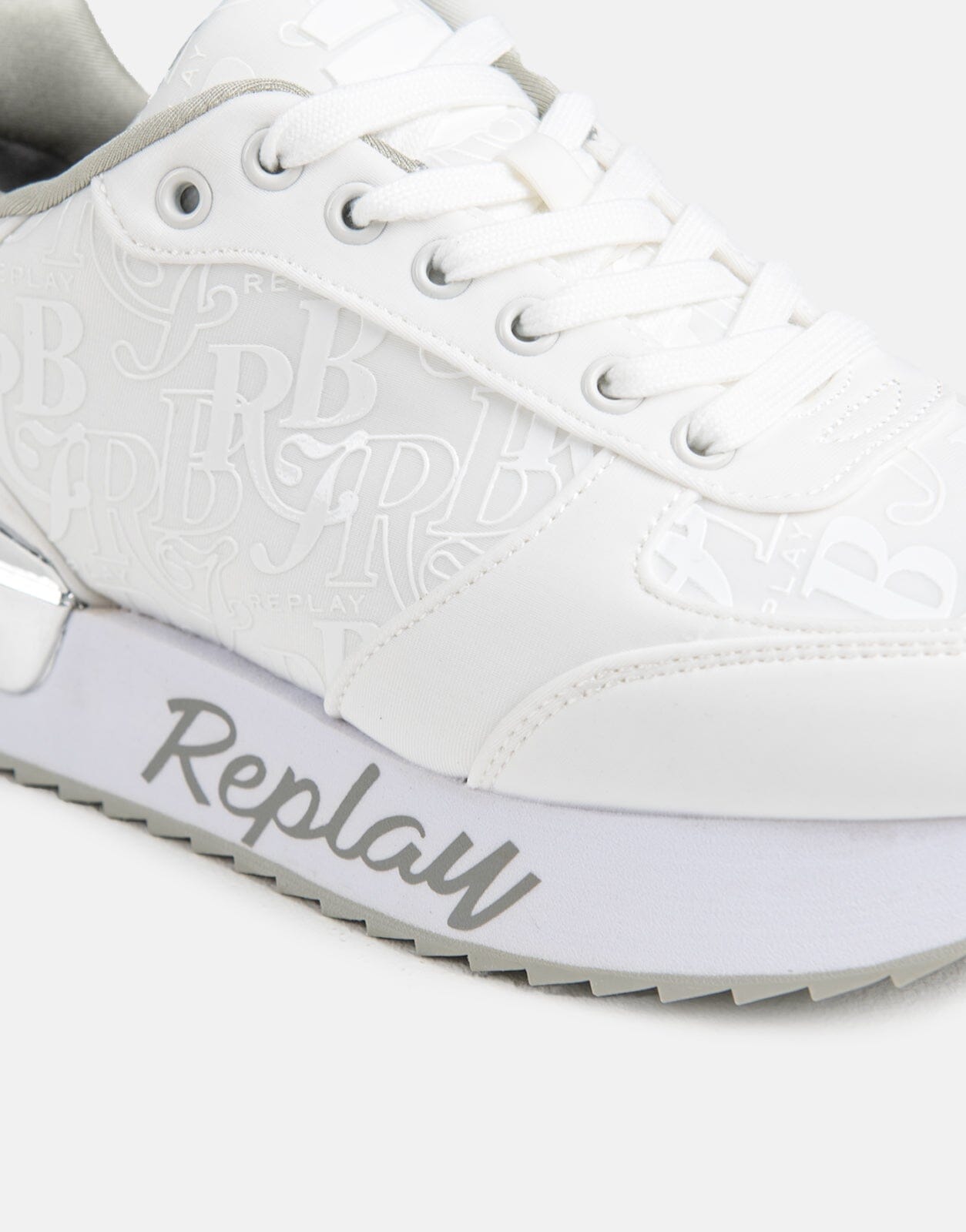 Replay Penny RBJ White Sneakers - Subwear