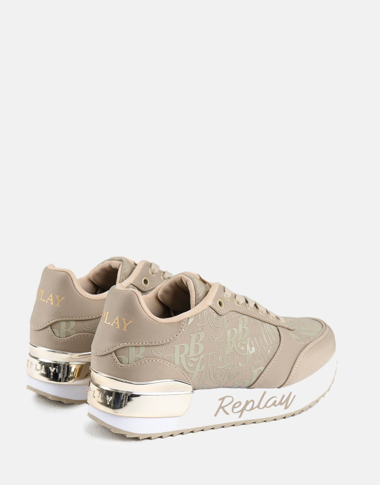 Replay Penny RBJ Beige Sneakers - Subwear